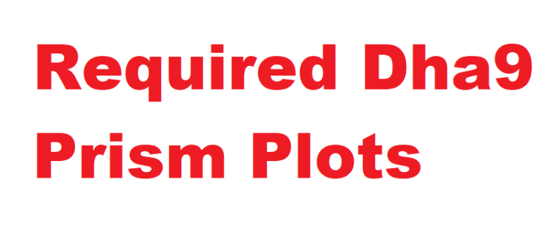 DHA9 Prism Plots Required